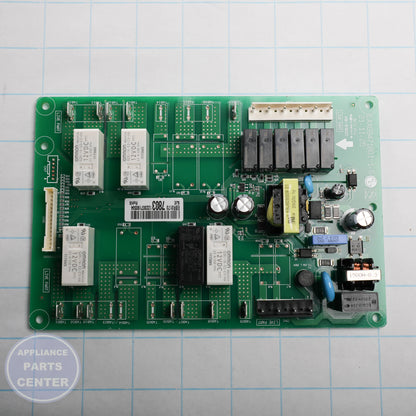 PCB ASSEMBLY,POWER EBR31737803 - Side view with precise technical measurements