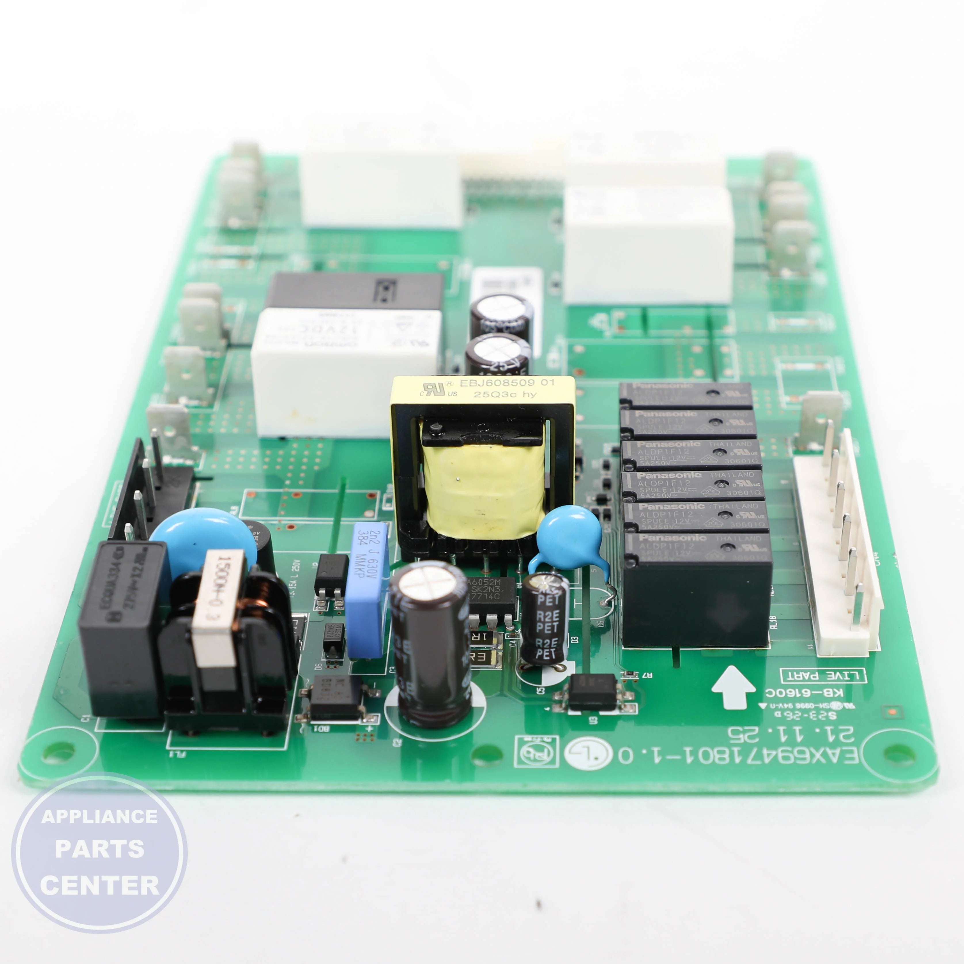 L-G PCB ASSEMBLY,POWER EBR31737803 - Installation in XYZ1 model showing key mounting points
