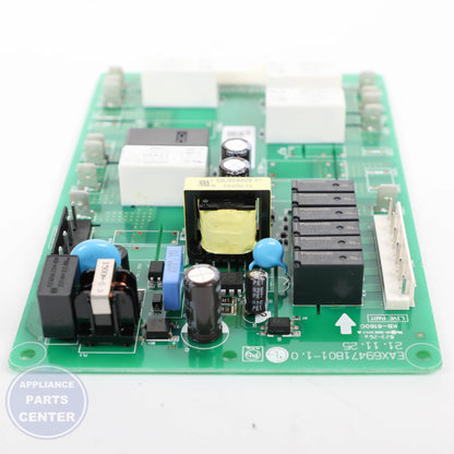L-G PCB ASSEMBLY,POWER EBR31737803 - Installation in XYZ1 model showing key mounting points