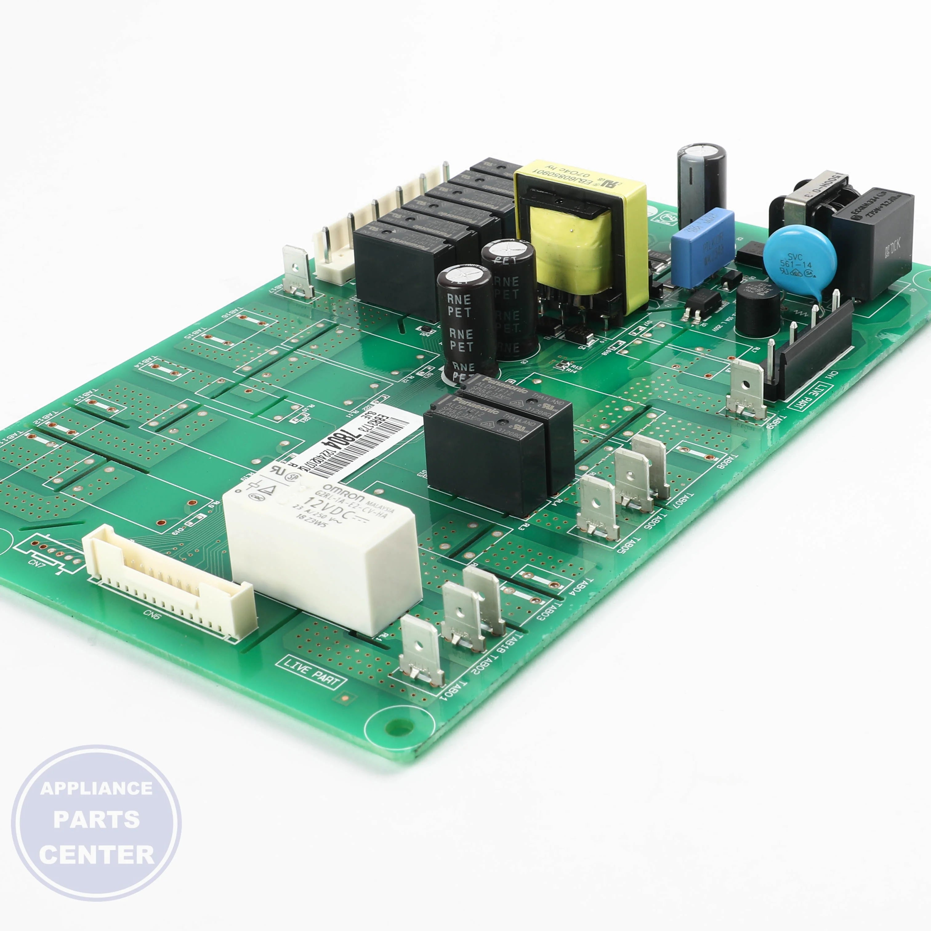 L-G PCB ASSEMBLY,POWER EBR31737804 - Installation in specific model showing mounting points