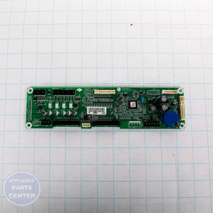 PCB ASSEMBLY,MAIN EBR32028303 - Side view with precise measurements