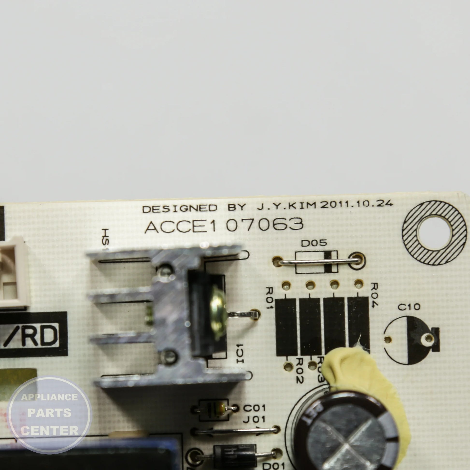 L-G PCB ASSEMBLY,POWER EBR57124701 - Installation in L-G model showing key mounting points