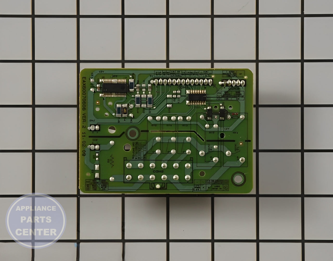 PCB ASSEMBLY,SUB EBR60070707 - Detailed view of precise technical details