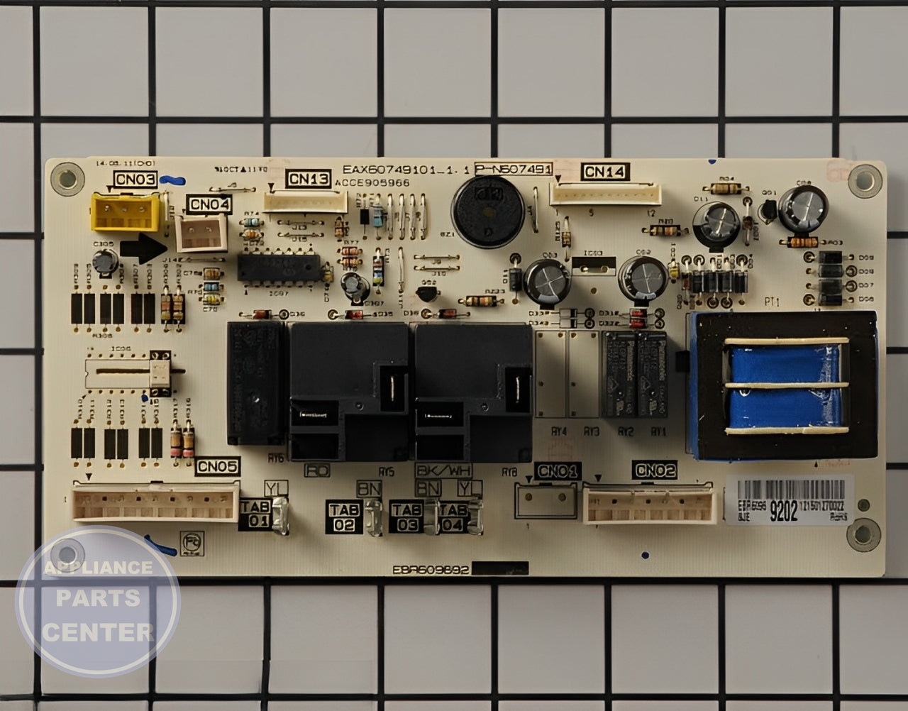 LG Control Board EBR60969202 - Main view showing Circuit Board for LG models