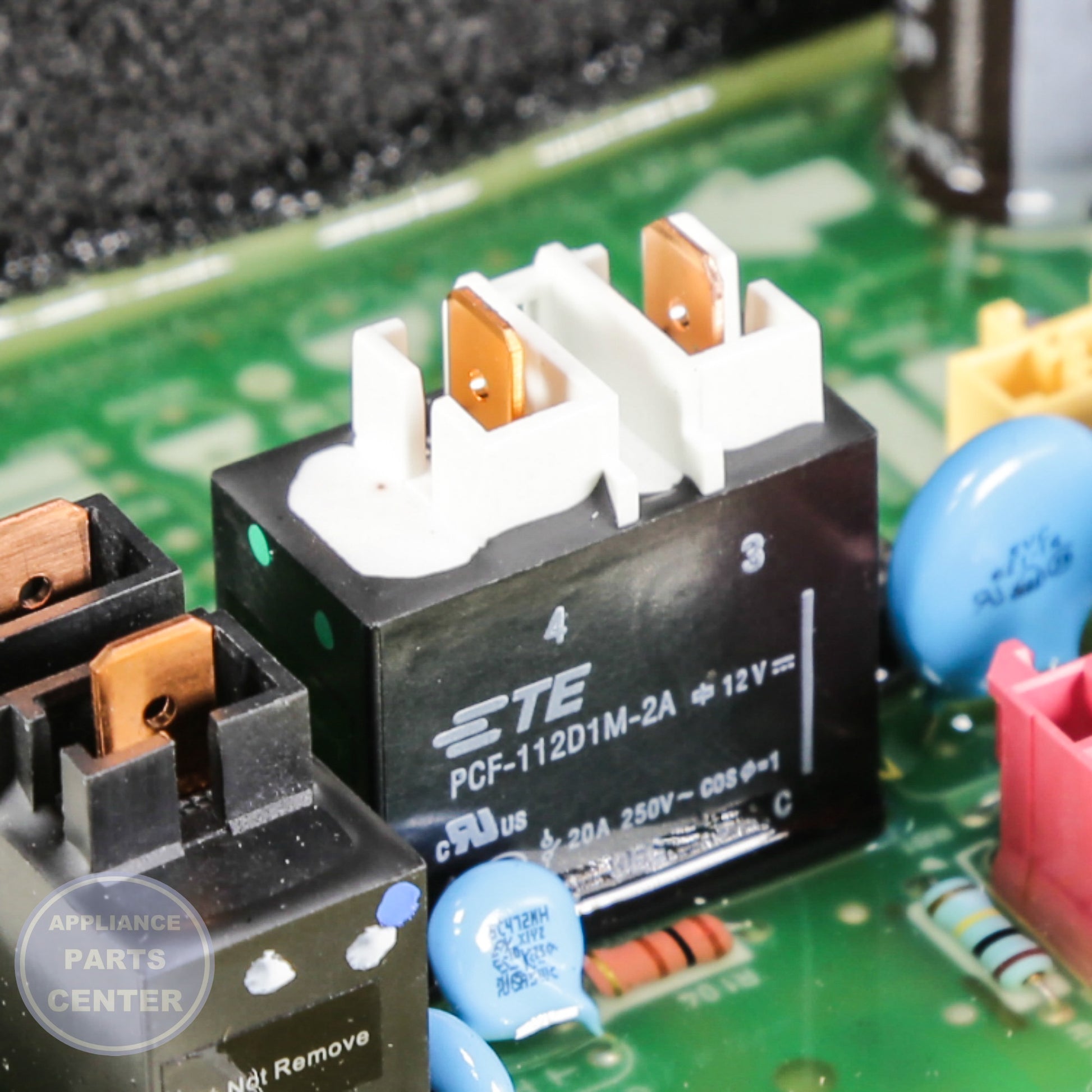 LG PCB Assembly,Main EBR62707635 - Installation in specific LG model showing key mounting points