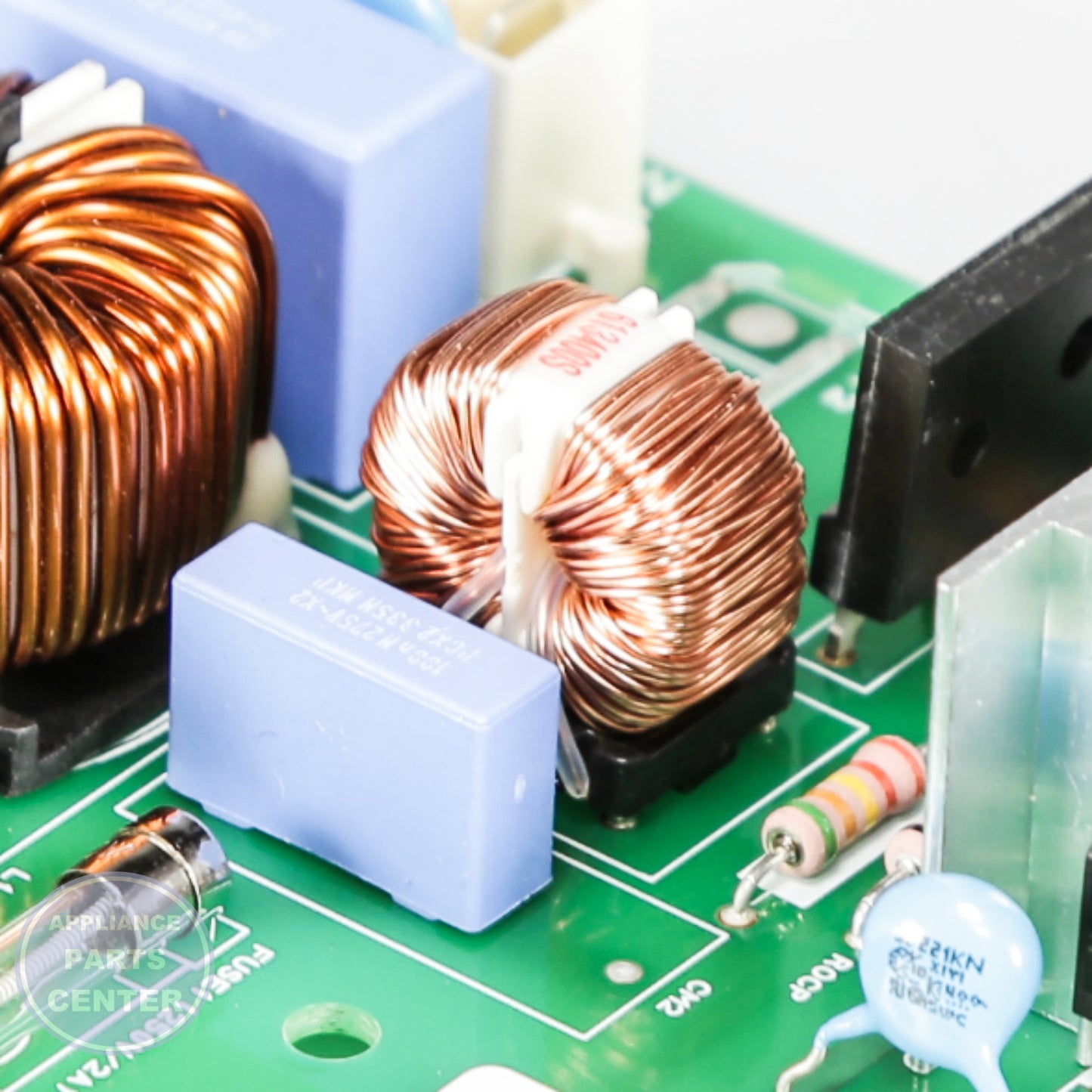 L-G PCB ASSEMBLY,MAIN EBR65002706 - Installation in specific model showing key mounting points