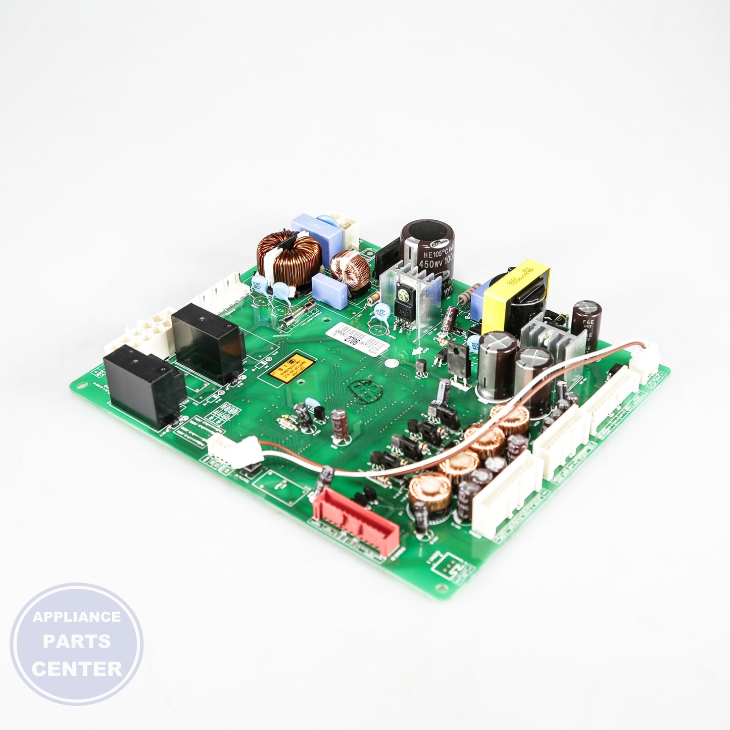 L-G PCB ASSEMBLY,MAIN EBR65002706 - Installation in specific model showing key mounting points