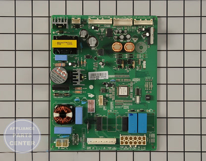 LG Control Board EBR67348002 - Main view showing digital display for LG LFXS30766S
