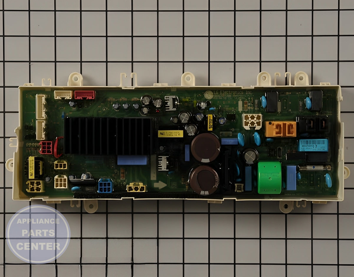 LG MAIN PCB ASSEMBLY EBR67466117 - Main view showing circuit board for LGE Washing Machines