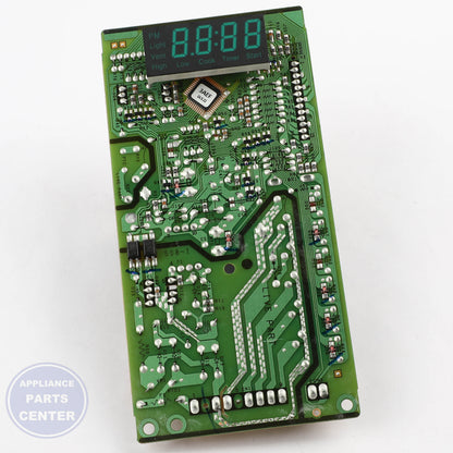 PCB ASSEMBLY,MAIN EBR67471709 - Side view with precise measurements