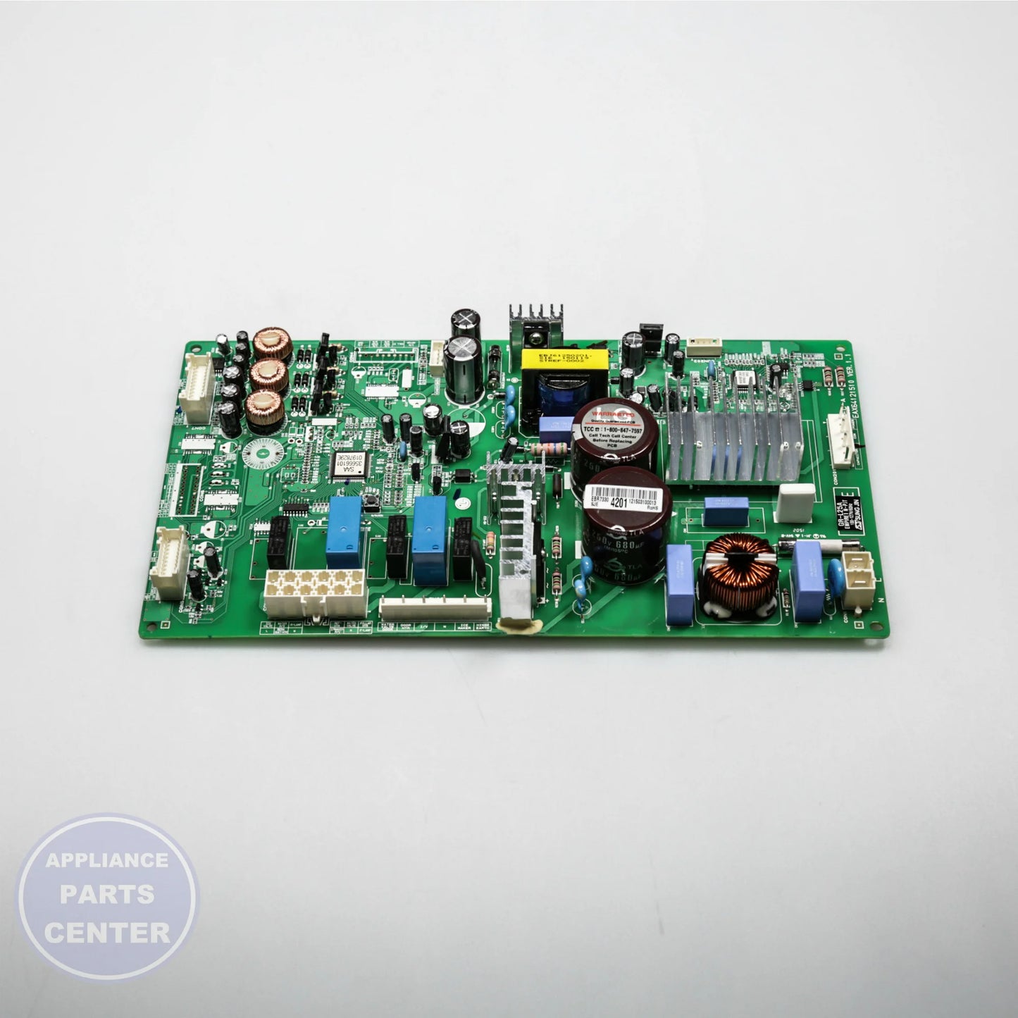 L-G PCB ASSEMBLY,MAIN EBR73304201 - Installation in L-G XYZ model showing key mounting points
