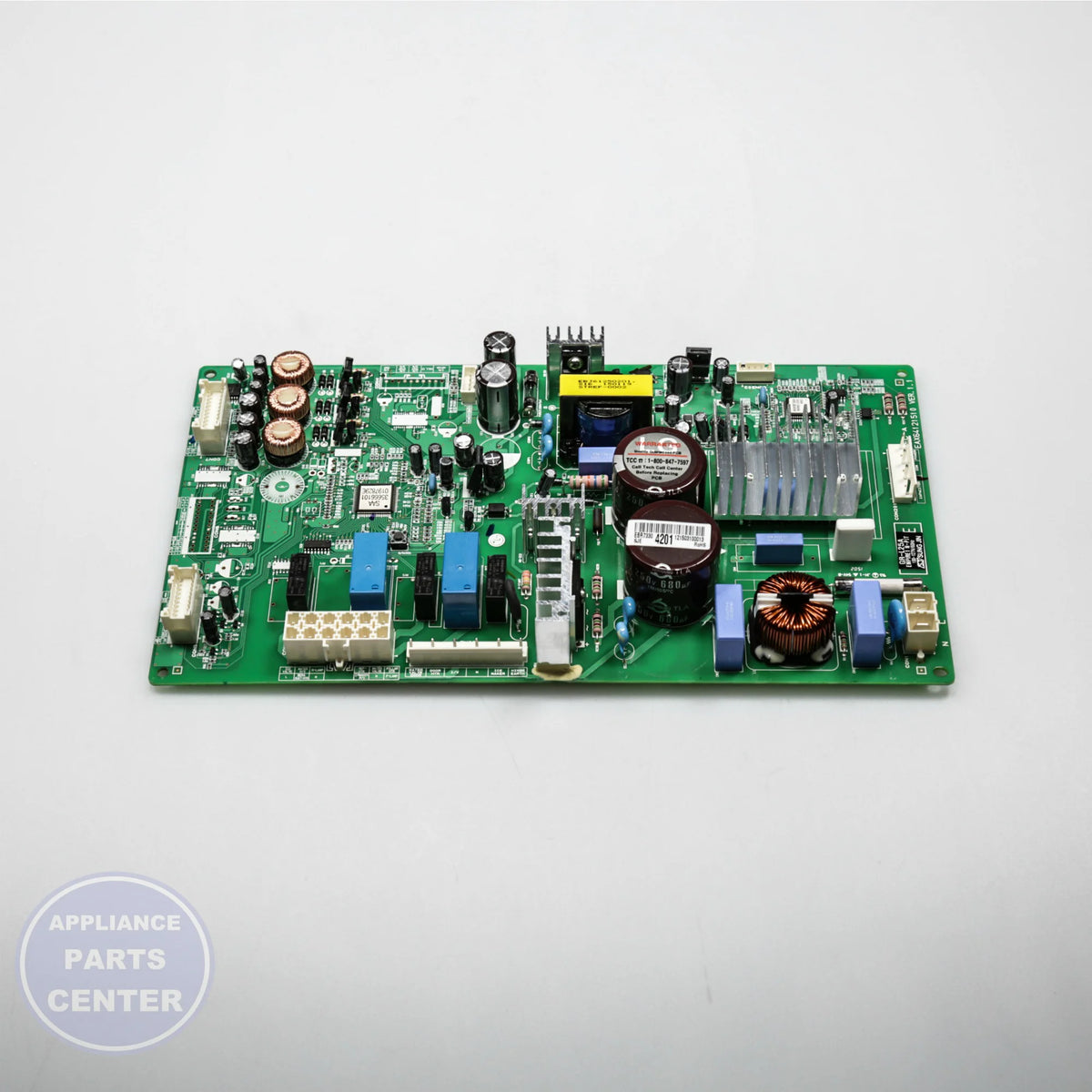 L-G PCB ASSEMBLY,MAIN EBR73304201 - Installation in L-G XYZ model showing key mounting points
