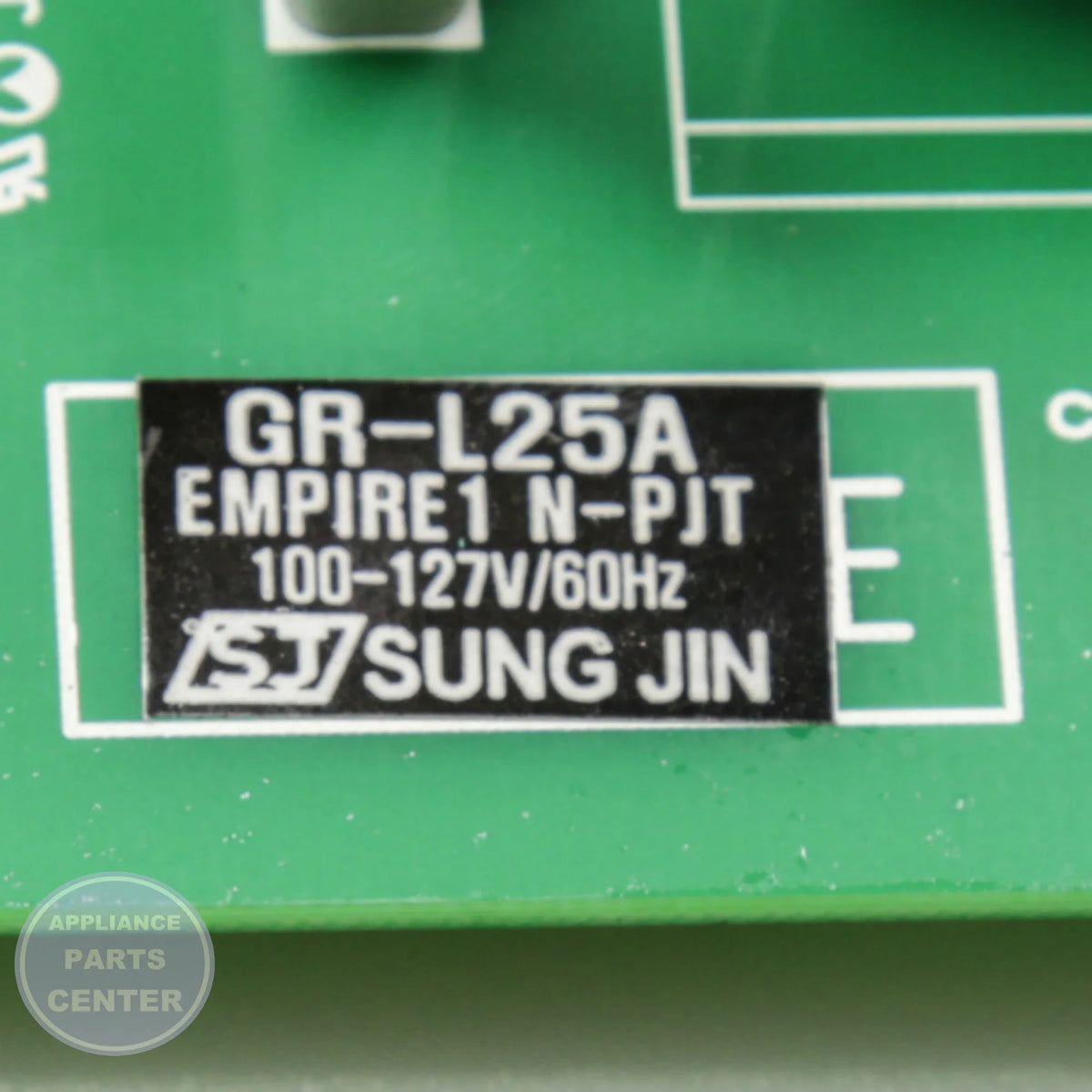 L-G PCB ASSEMBLY,MAIN EBR73304201 - Installation in L-G XYZ model showing key mounting points