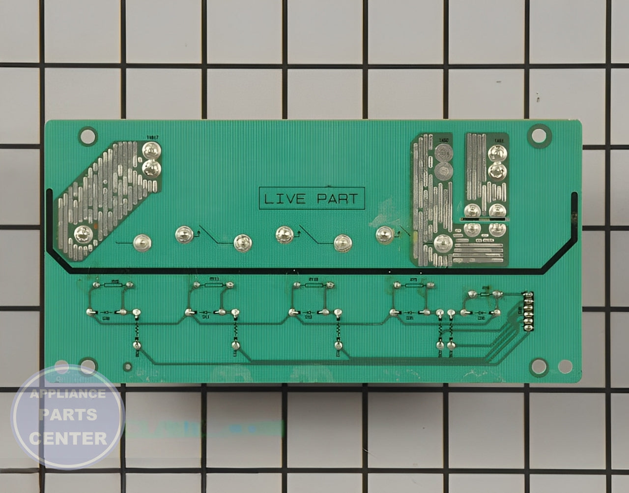 PCB ASSEMBLY,OPTION EBR73323501 - Detailed view of circuit board technical details