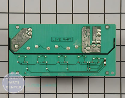 PCB ASSEMBLY,OPTION EBR73323501 - Detailed view of circuit board technical details