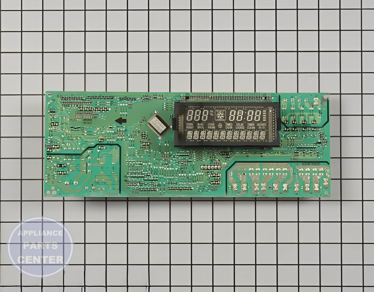 LG Display Board EBR73710102 - Main view showing circuit board for LG Range/Stove/Oven models