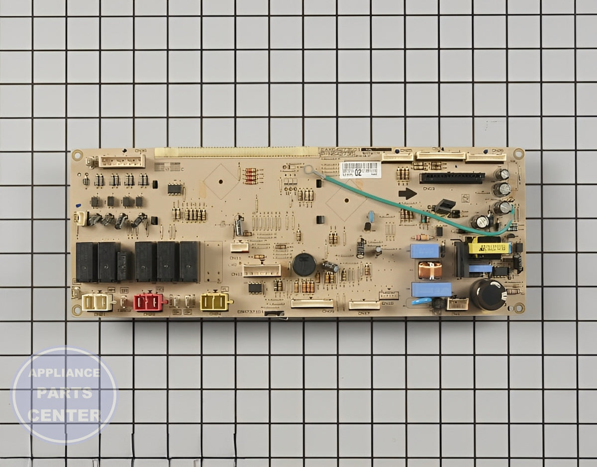LG Display Board EBR73710102 - Detailed view of circuit board technical features