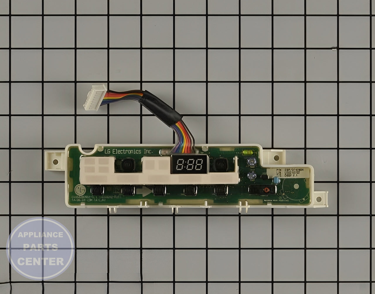 LG Display Board EBR73742804 - Main view showing digital display for LG LDF7774ST