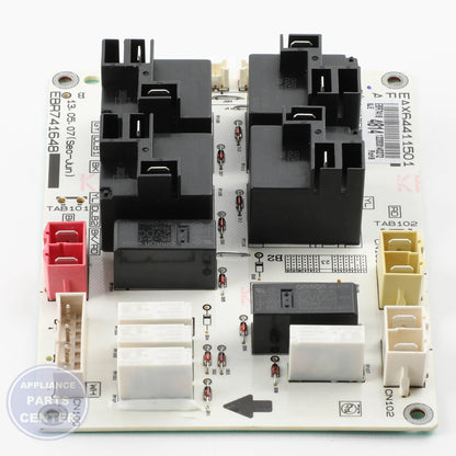 LG PCB ASSEMBLY MAIN EBR74164814 - Installation in specific model showing key mounting points