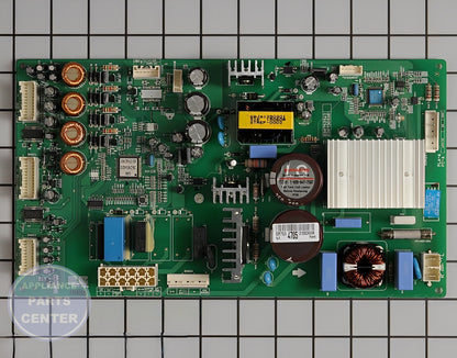 LG Control Board EBR75234705 - Main view showing temperature control for various LG models