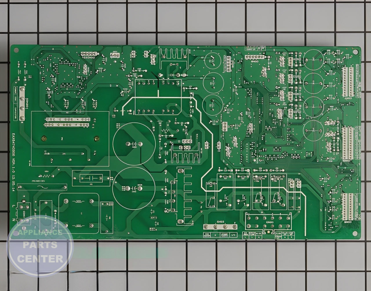 Control Board EBR75234705 - Detailed view of temperature control details