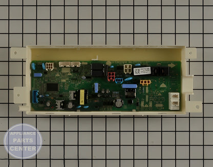 L-G PCB ASSEMBLY,MAIN EBR76210911 - Main view showing circuit board and timer functionality for various L-G Dryer models