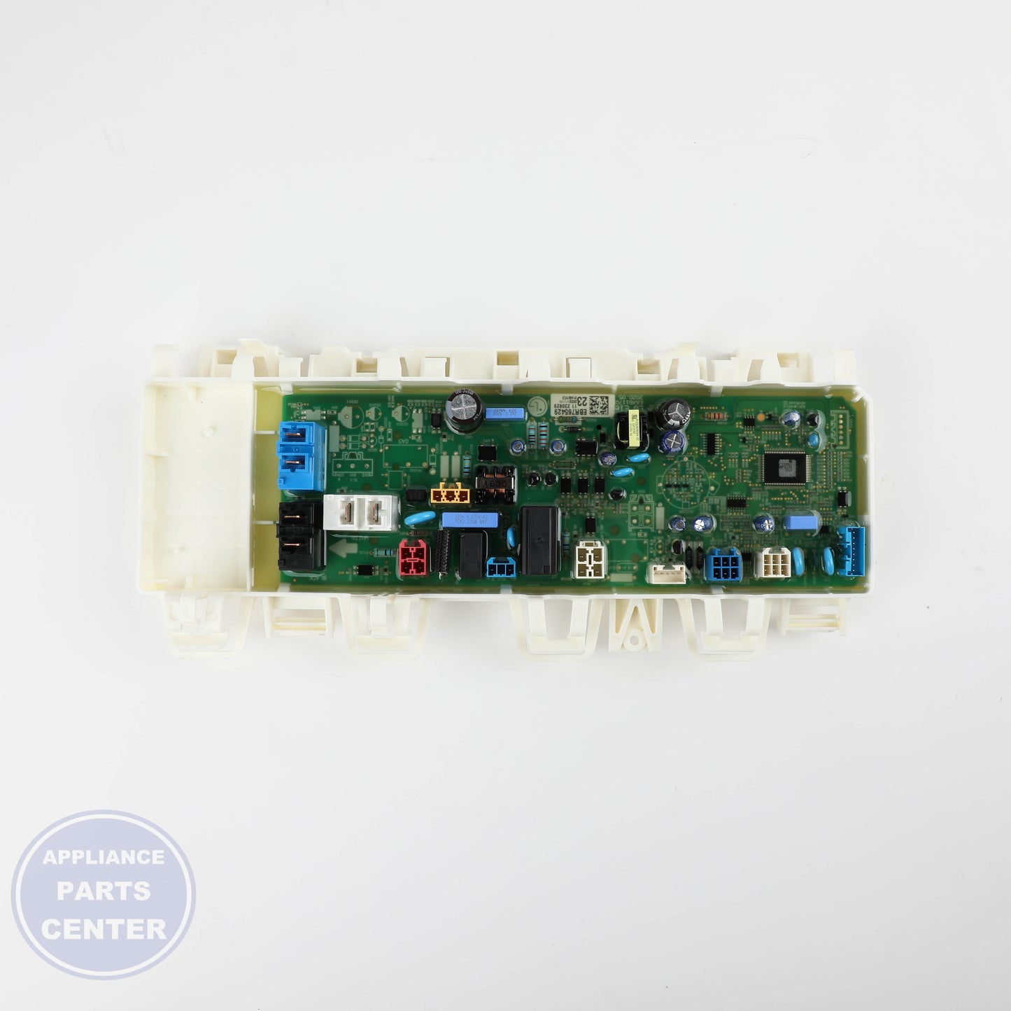 PCB Assembly,Main EBR76542923 - Side view with precise measurements