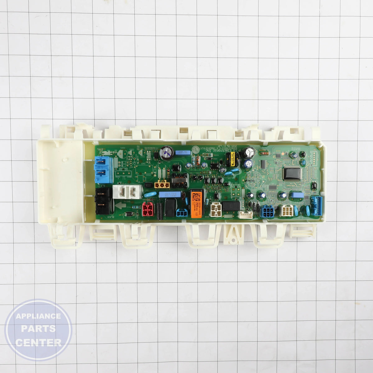 PCB ASSEMBLY MAIN EBR76542929 - Side view with specific technical specifications