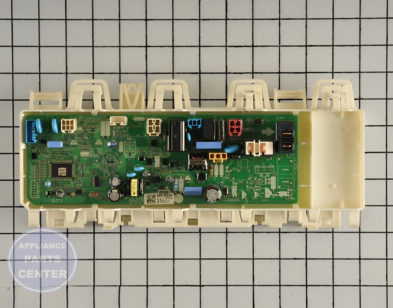 L-G PCB Assembly, Main EBR76542931 - Main view showing circuit board for specific L-G dryer models