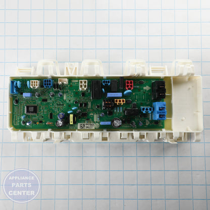 PCB Assembly,Main EBR76542934 - Side view with precise measurements