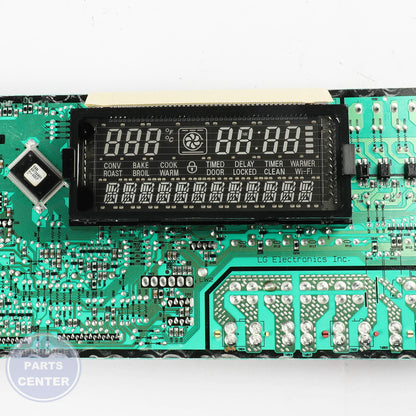 L-G PCB ASSEMBLY,MAIN EBR77562704 - Installation in specific model showing key mounting points