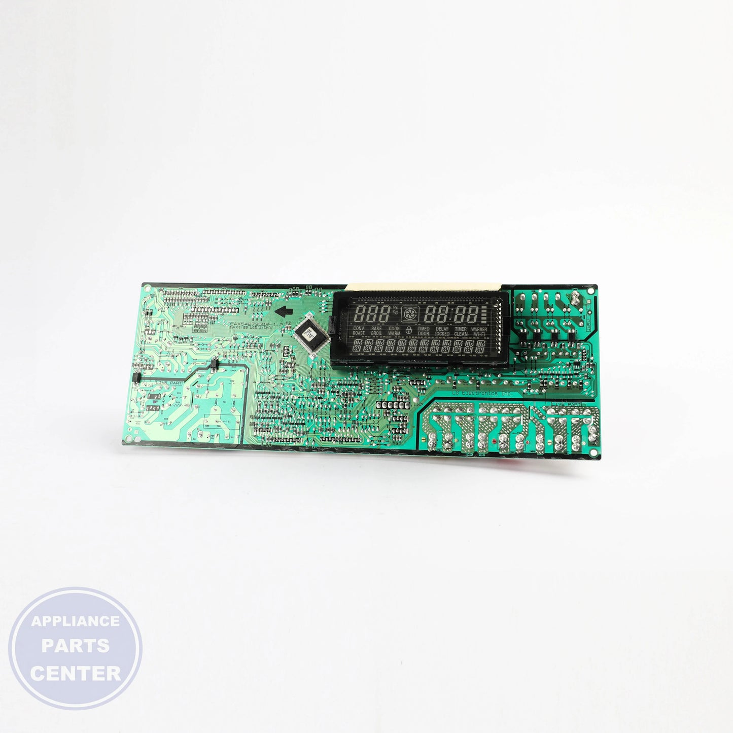 PCB ASSEMBLY,MAIN EBR77562709 - Detailed view of main PCB components