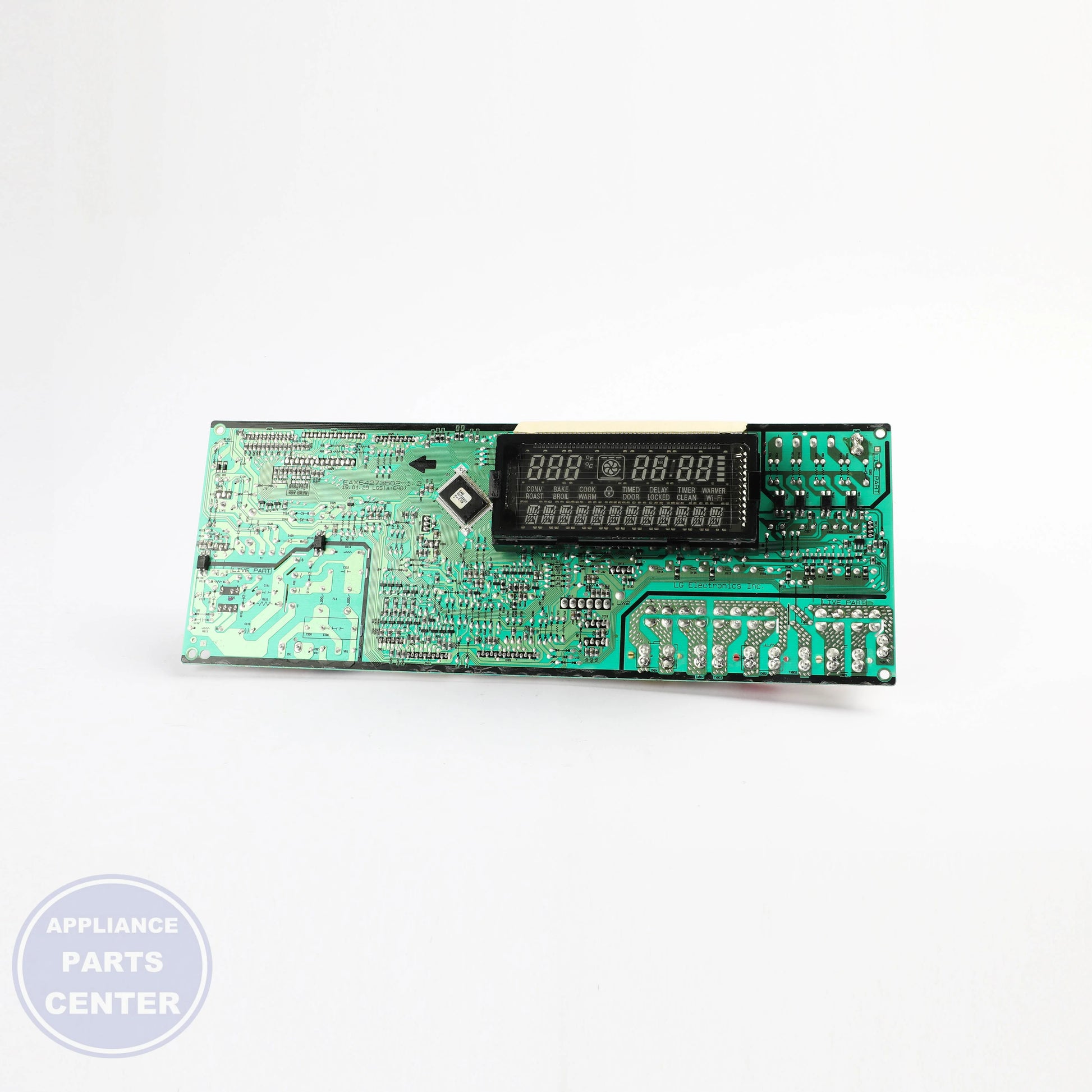 PCB ASSEMBLY,MAIN EBR77562709 - Detailed view of main PCB components