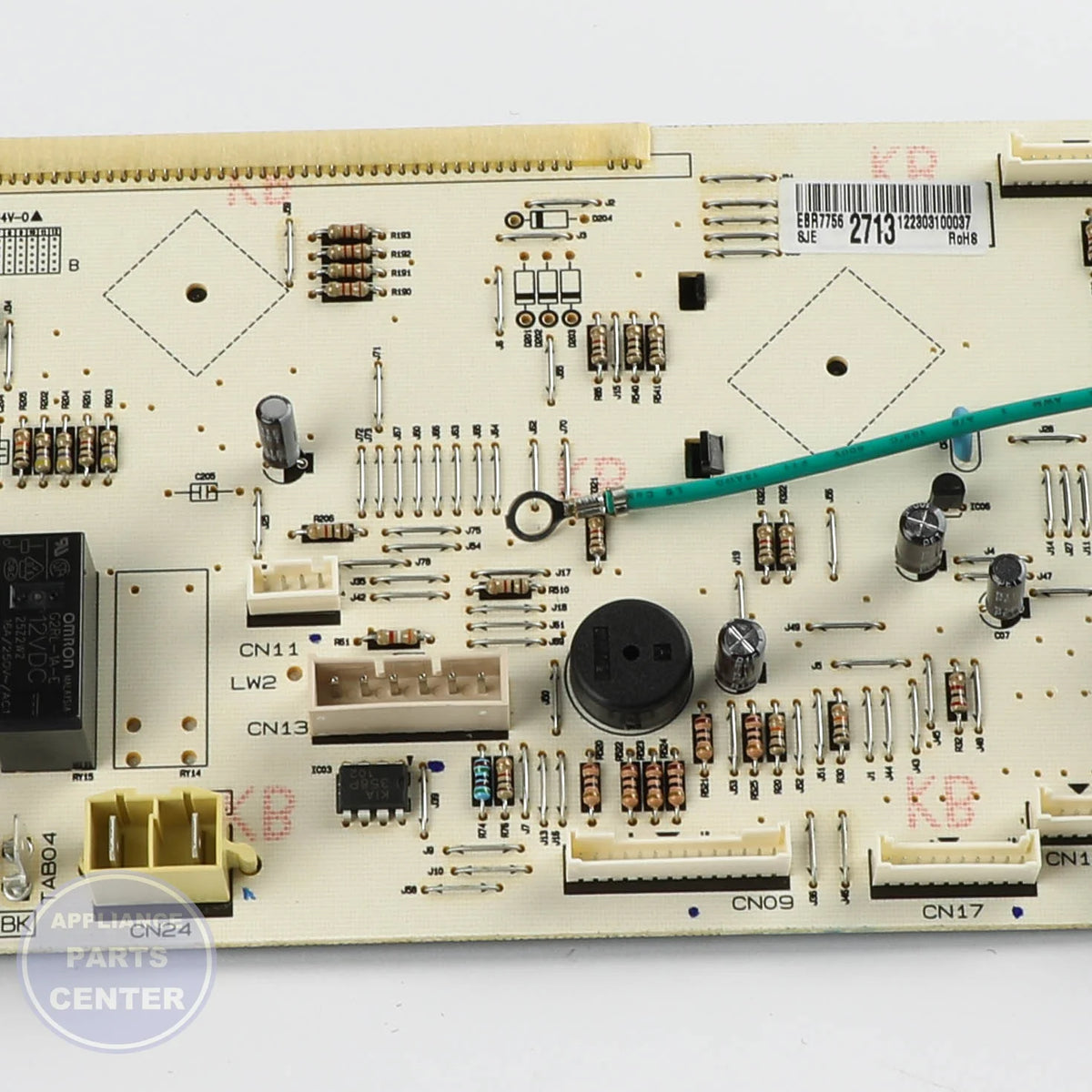 PCB ASSEMBLY,MAIN EBR77562713 - Detailed view of timer functionality