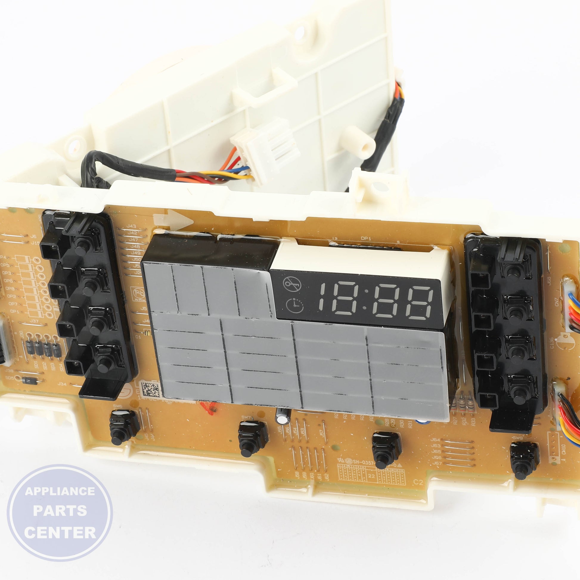 LG PCB Assembly,Display EBR78534403 - Main view showing digital display for LG appliances