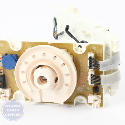 LG PCB Assembly,Display EBR78534403 - Installation in LG refrigerator showing mounting points
