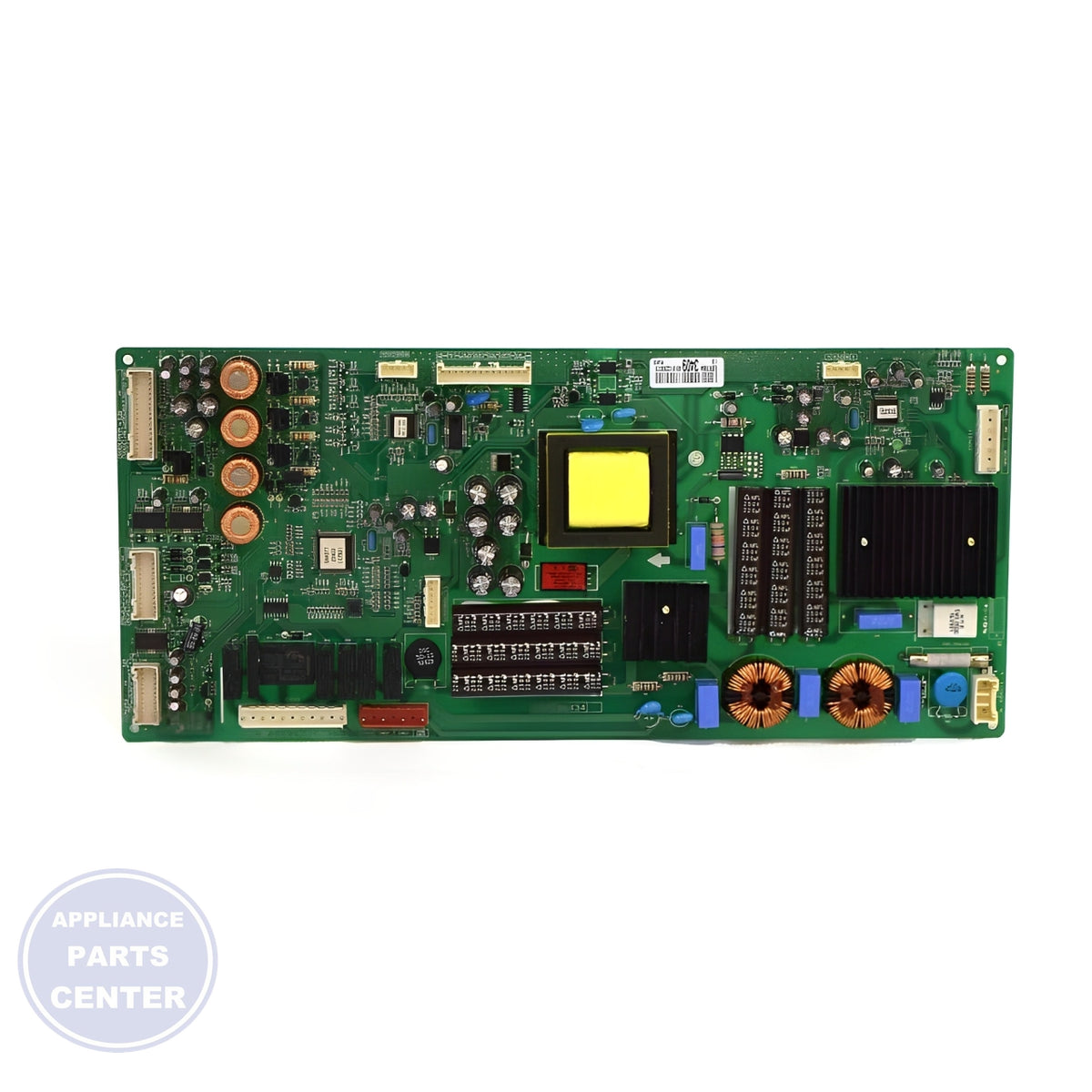 LG REFRIGERATOR MAIN PCB ASSEMBLY EBR78643409 - Main view showing intricate circuitry for LG refrigerators