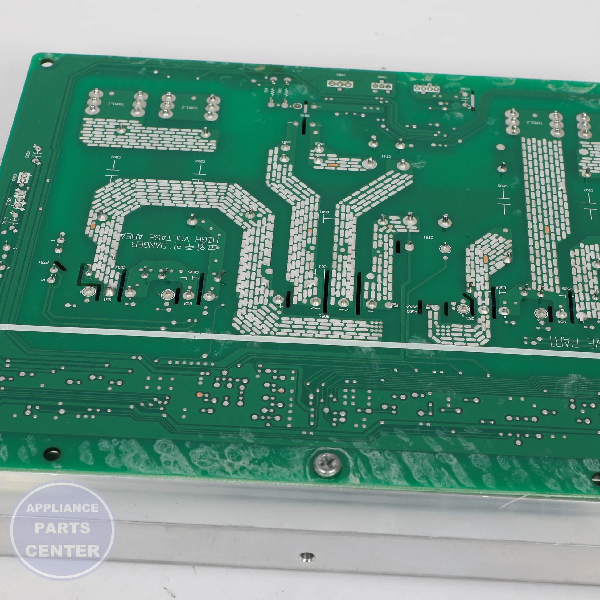 L-G PCB ASSEMBLY,INVERTER EBR79332510 - Installation in L-G Range/Stove/Oven model showing key mounting points