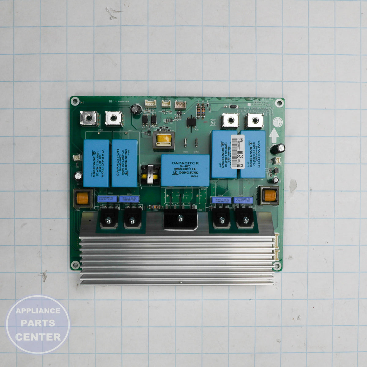 L-G PCB ASSEMBLY,INVERTER EBR79332510 - Installation in L-G Range/Stove/Oven model showing key mounting points