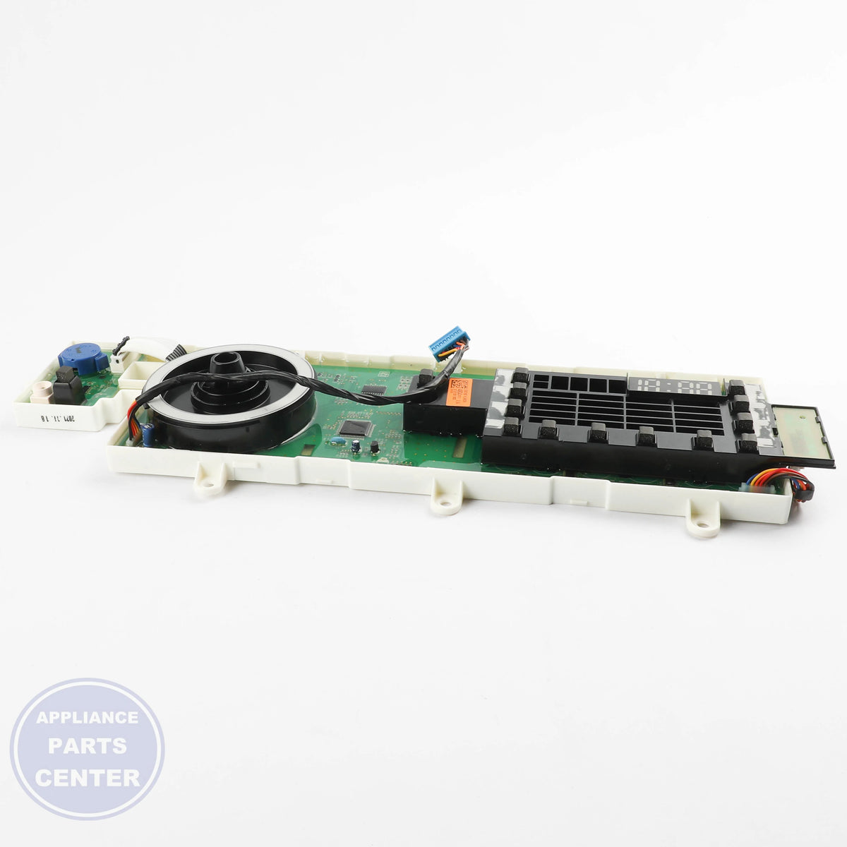 L-G PCB Assembly,Display EBR79674804 - Installation in specific L-G dryer model showing key mounting points