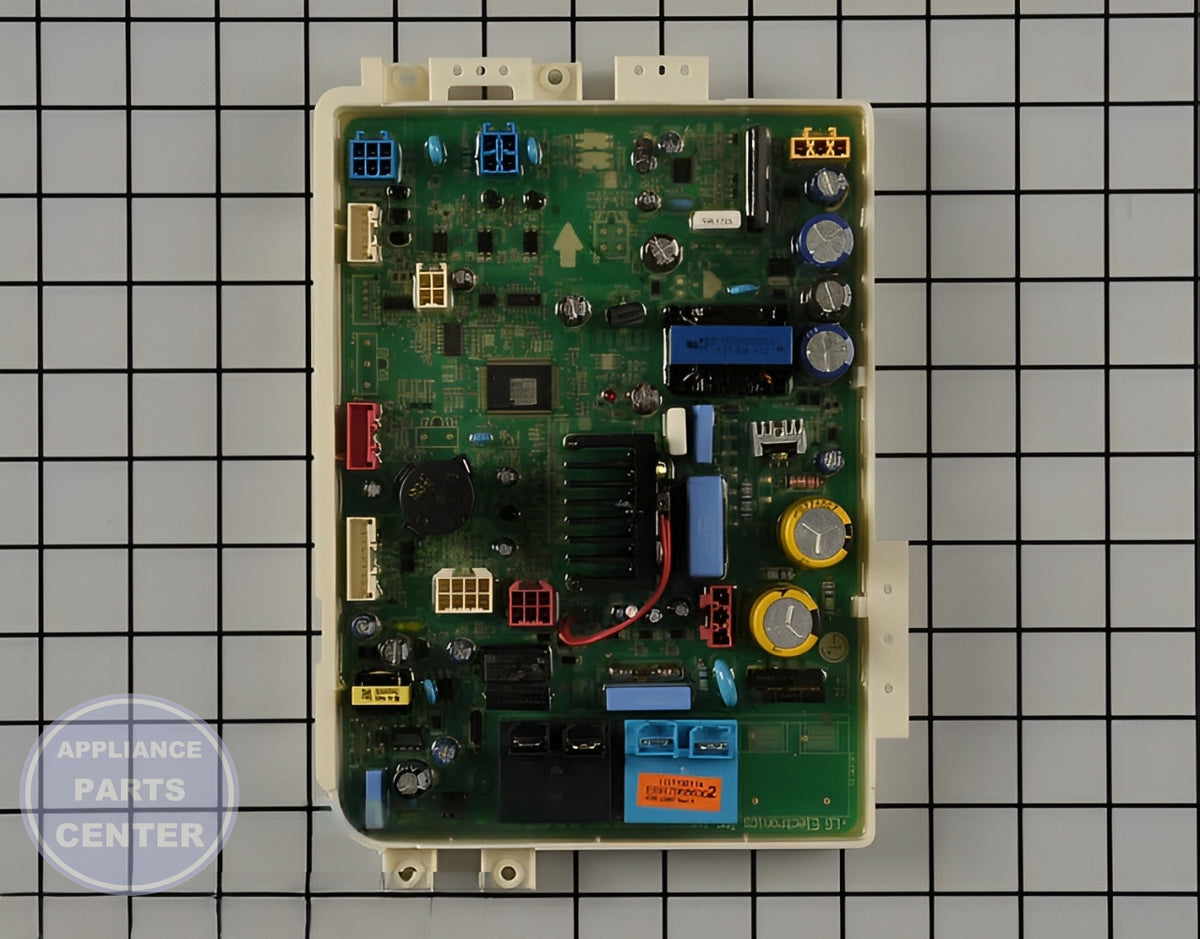 LG Main Control Board EBR79686302 - Main view showing Circuit Board & Timer for LG Dishwashers