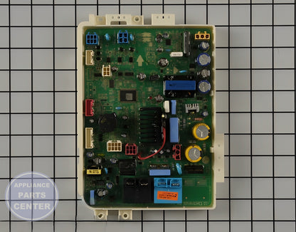 LG Main Control Board EBR79686302 - Main view showing Circuit Board & Timer for LG Dishwashers