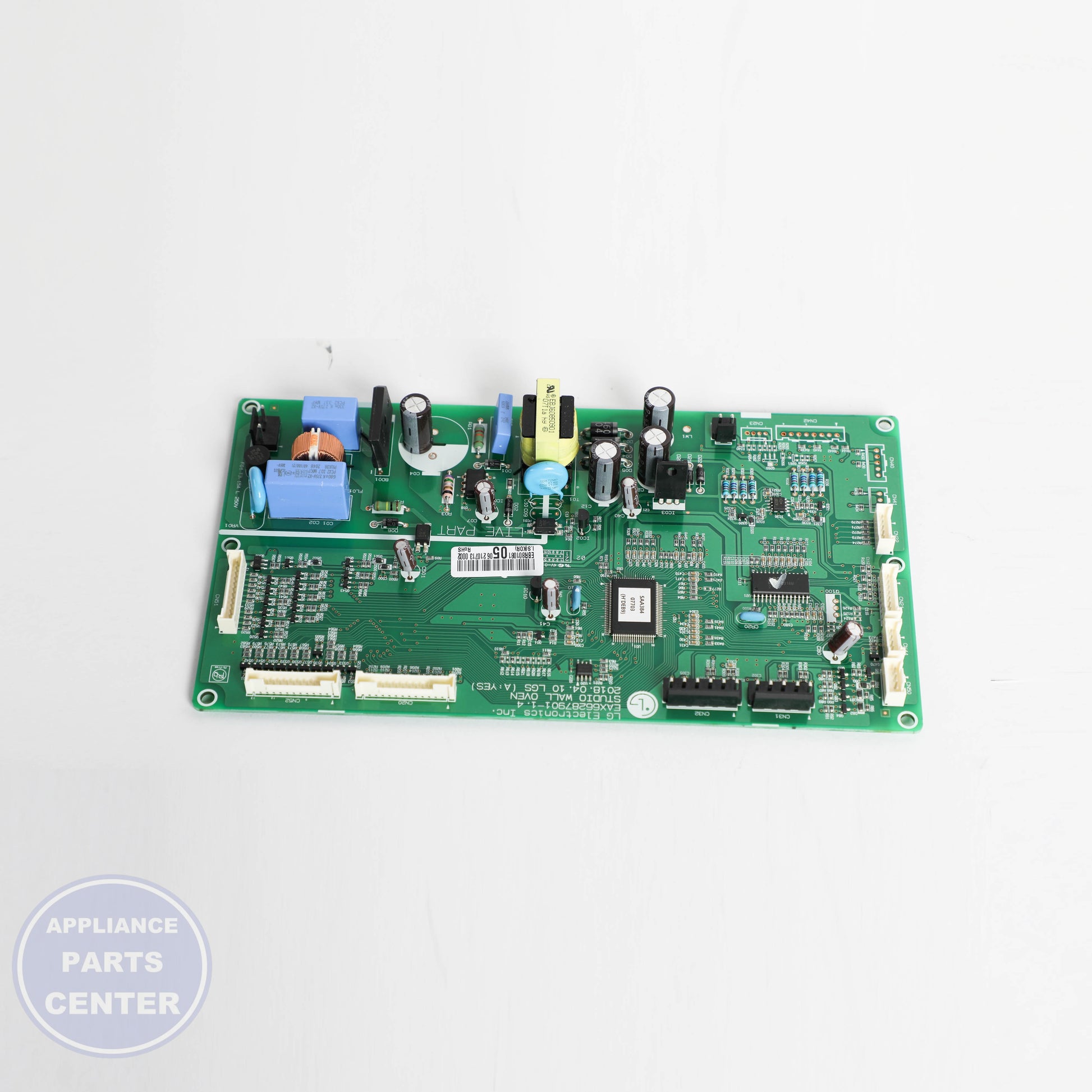 PCB ASSEMBLY,MAIN EBR80108105 - Detailed view of electronic components