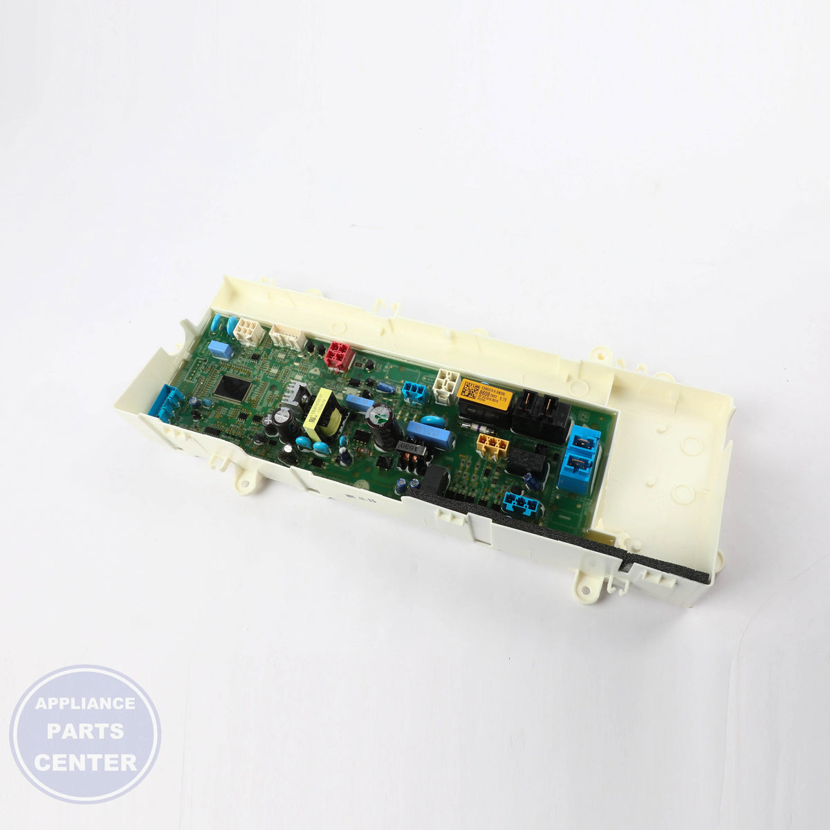 PCB Assembly,Main EBR80198608 - Side view with precise measurements
