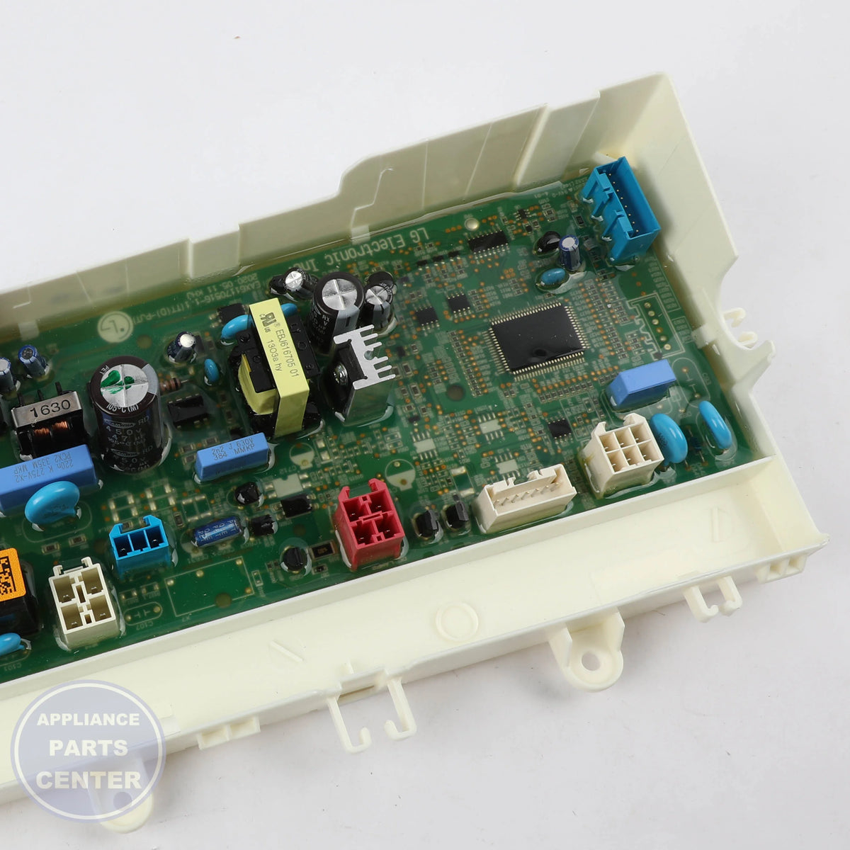 L-G PCB Assembly,Main EBR80198608 - Installation in L-G dryer showing key mounting points