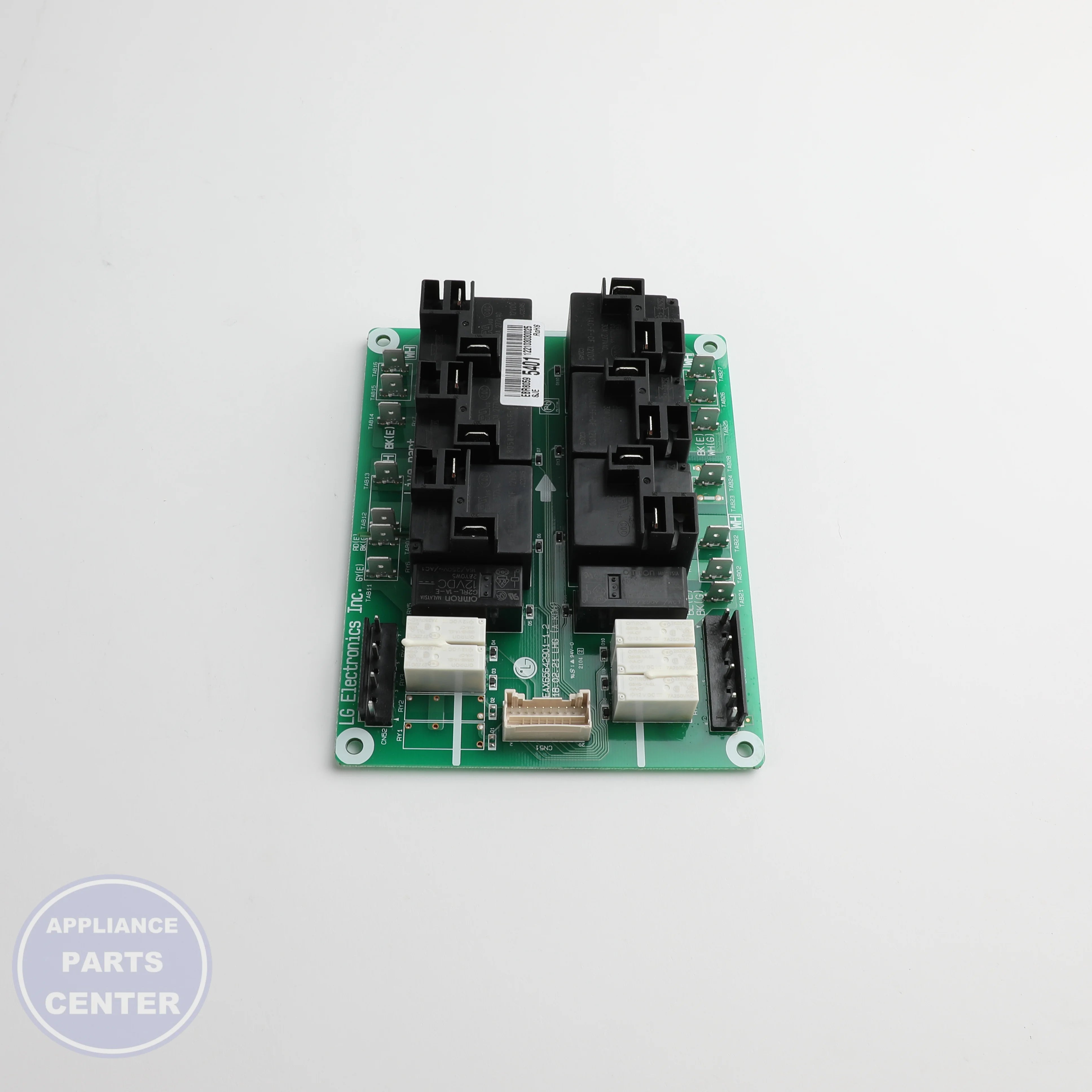 PCB ASSEMBLY,OPTION EBR80595401 - Detailed view of electrical connections