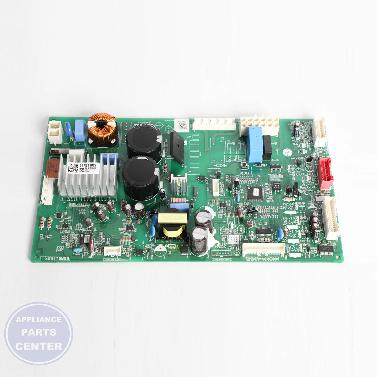 PCB ASSEMBLY,MAIN EBR81182755 - Side view with specific measurements