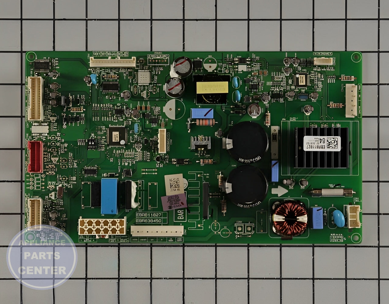LG Refrigerator Main PCB Assembly EBR81182784 - Main view showing circuit board for specific models