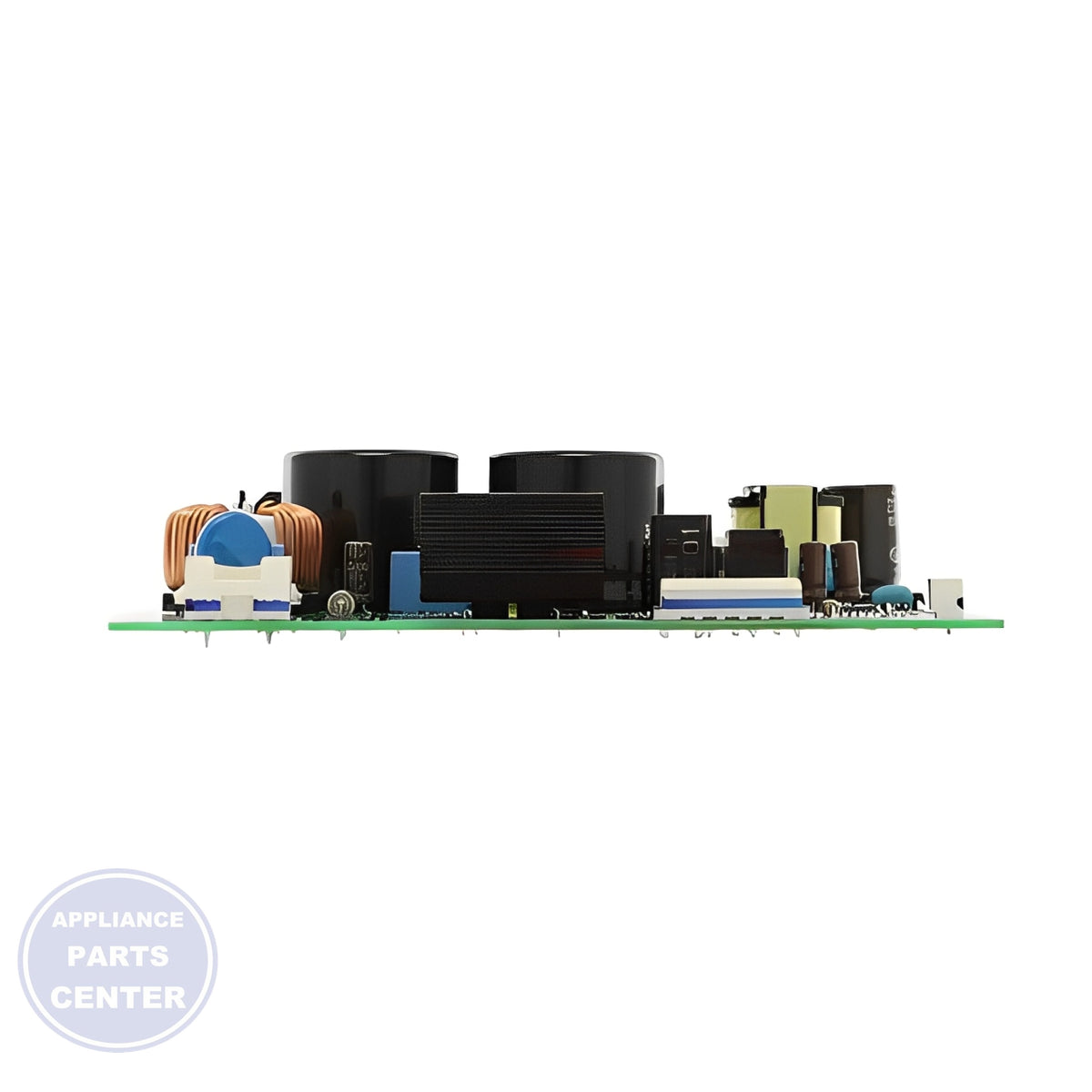 LG PCB MAIN ASSEMBLY EBR81182790 - Side view with precise measurements
