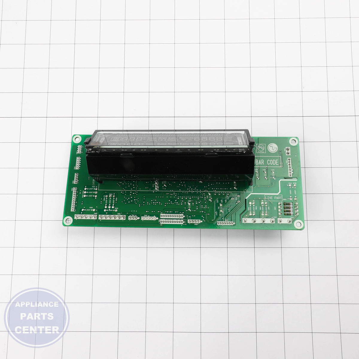 L-G PCB ASSEMBLY,MAIN EBR81445907 - Installation in L-G Range showing mounting points
